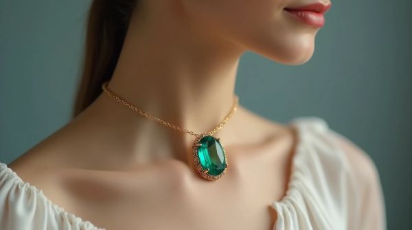 Pourquoi choisir un collier émeraude pour votre style